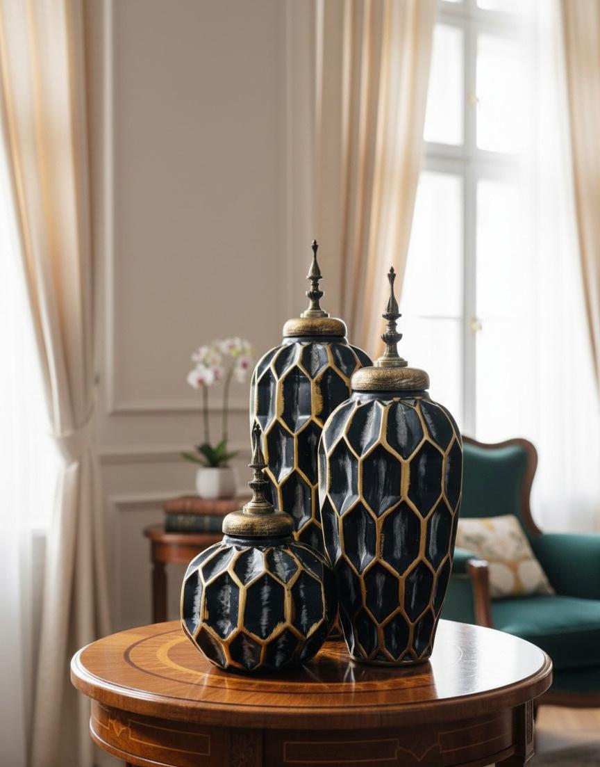 Ceramic_Black_Golden_Antique_Vintage