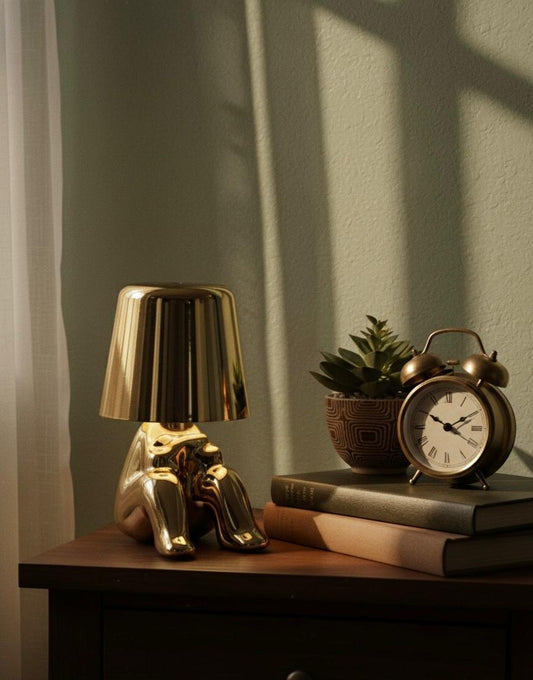 Golden_Touch_Lamp._Sculptural