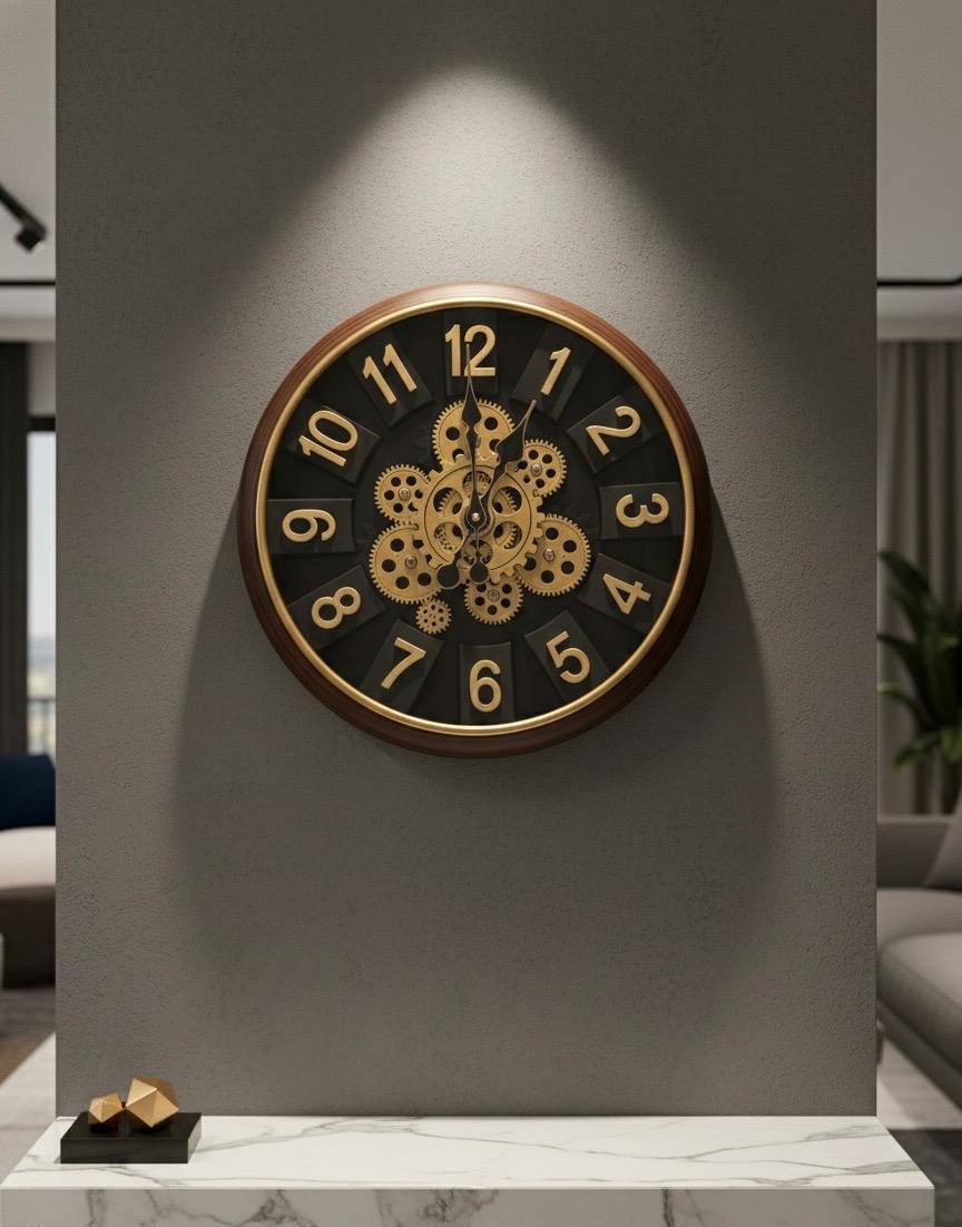 Wall_Clock_Black_Gear