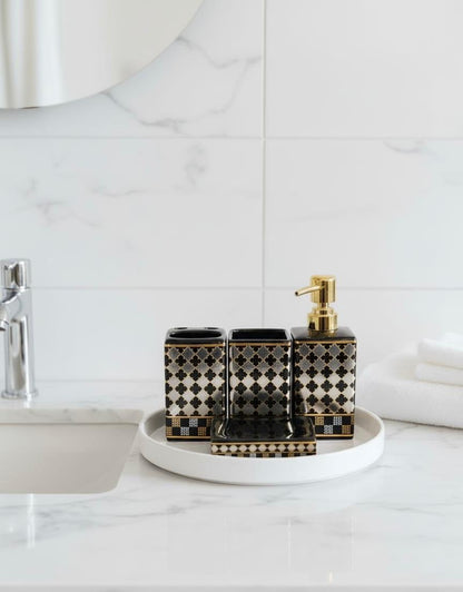 5-Piece Bath Vanity Set Black