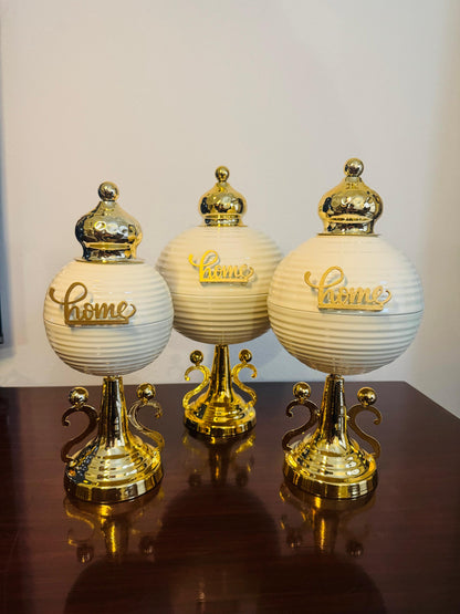 Majestic Home Candy Jar - White