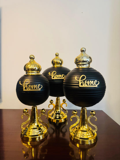 Majestic Home Candy Jar - Black